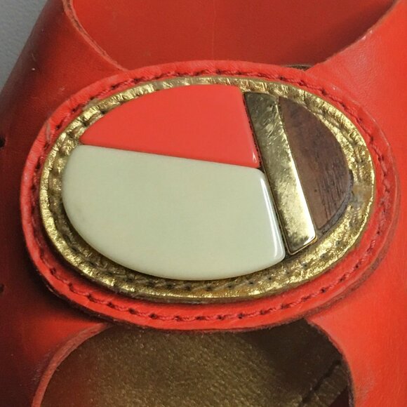 VINCE CAMUTO Peep Toe Slide-on Mules Heels - Size 8 - Picture 8 of 15